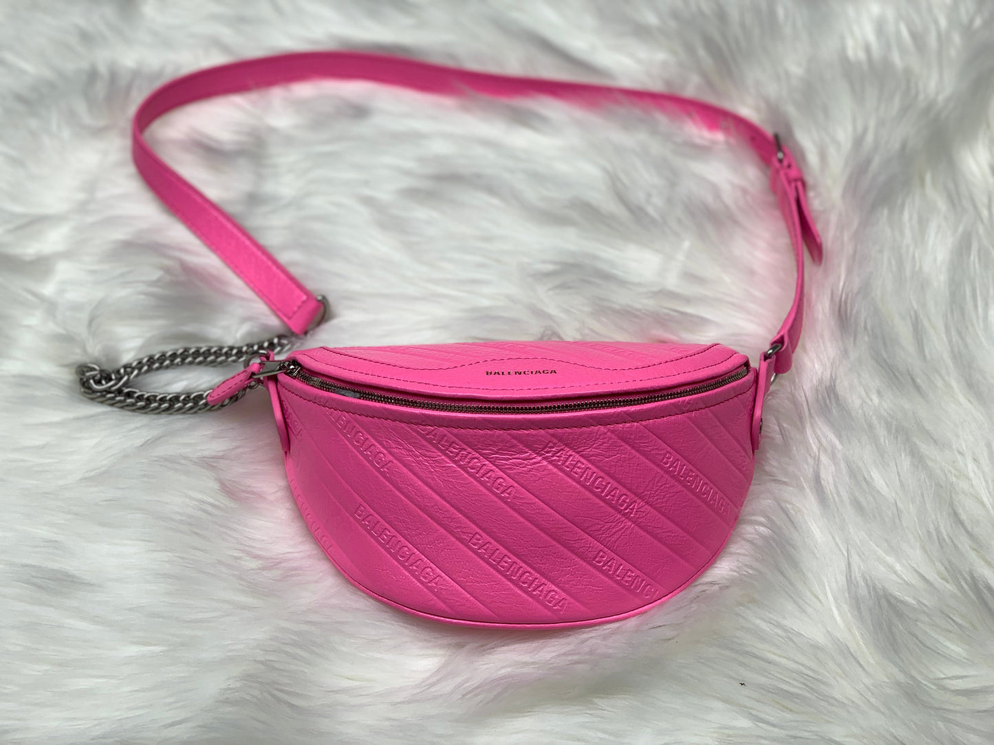 BALENCIAGA SOUVENIR LEATHER BELT BAG
