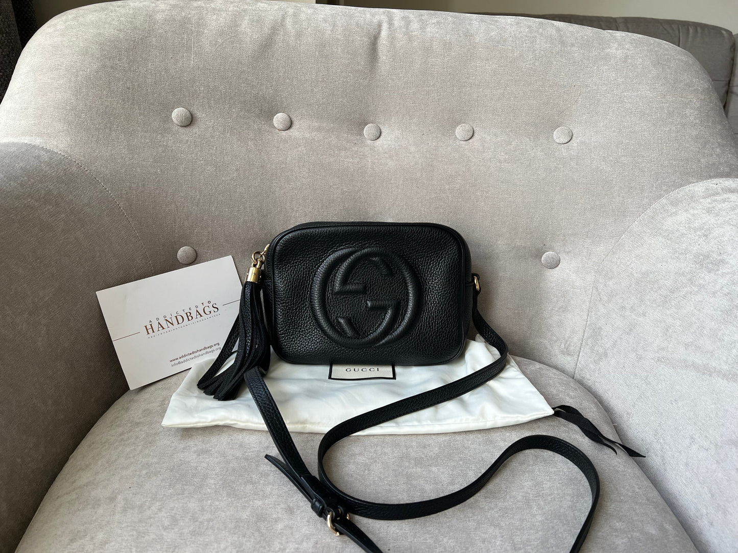 Luxury Gucci Trending 2025 Black Soho Disco