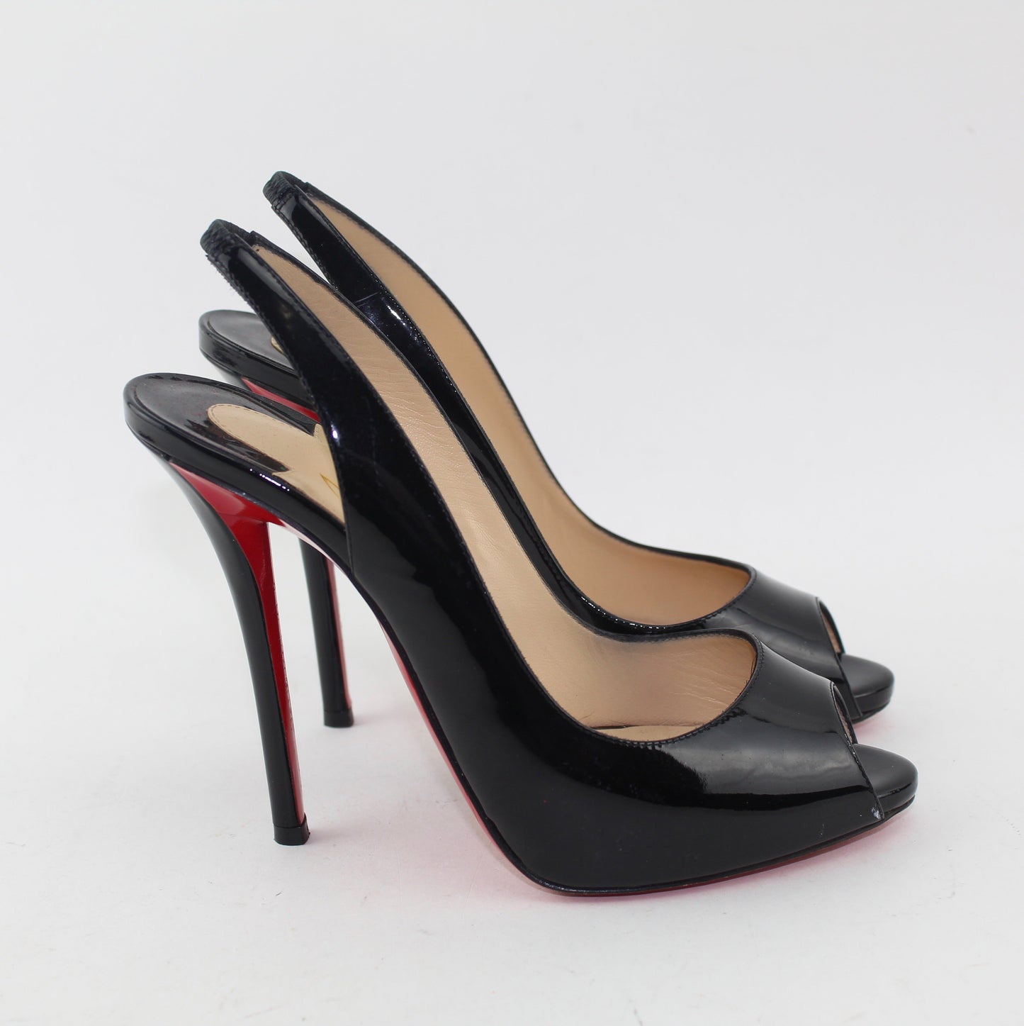 CHRISTIAN LOUBOUTIN  SLINGBACk SIZE 38.5