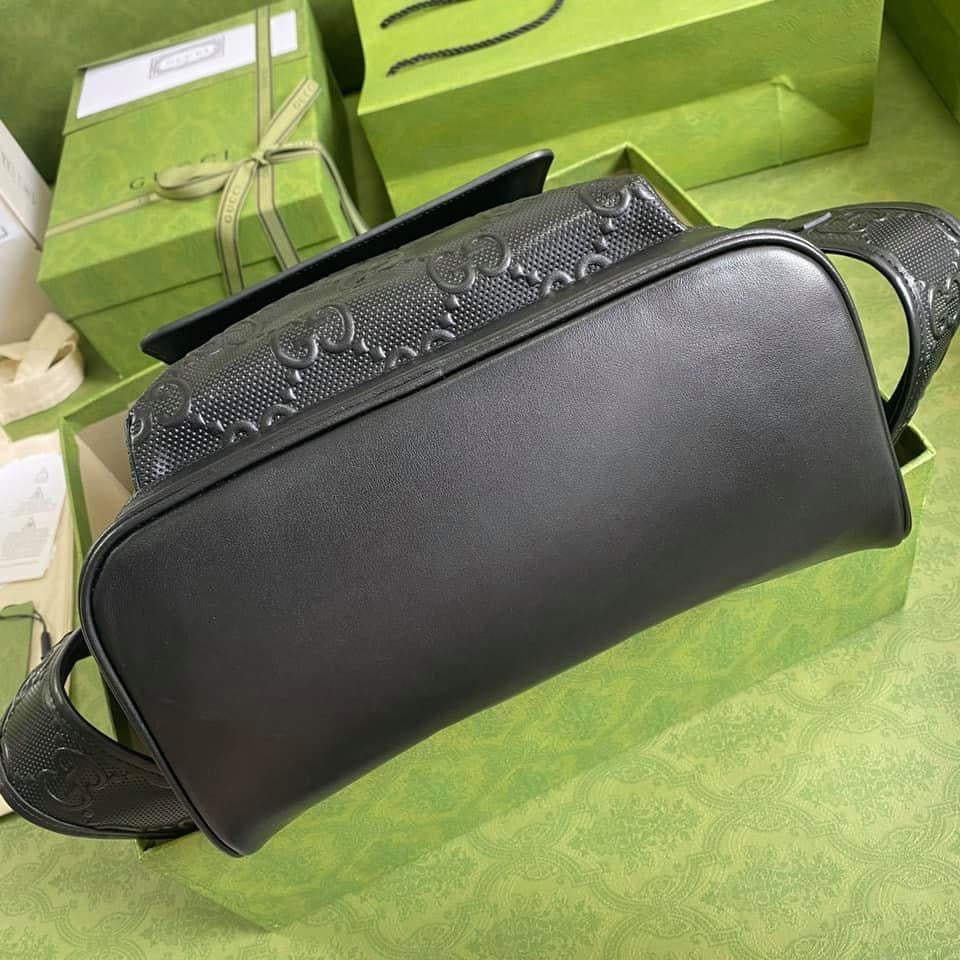 Luxury Gucci GG Embossed Backpack