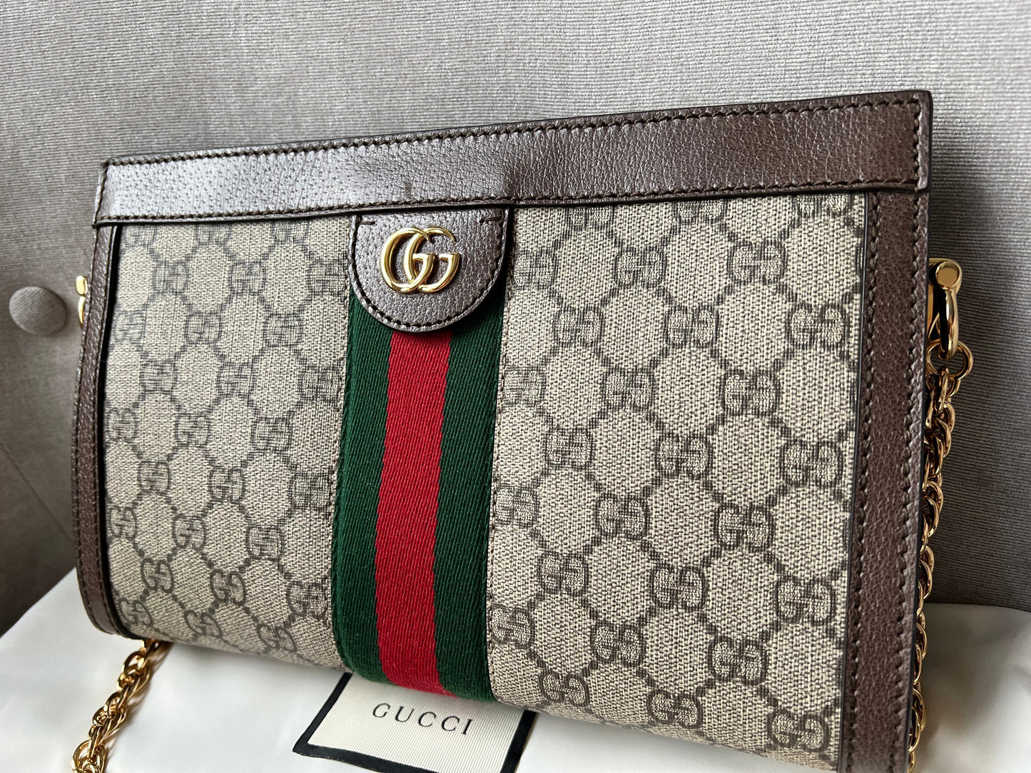 Luxury Gucci Supreme Ophidia Small Shoulder Bag
