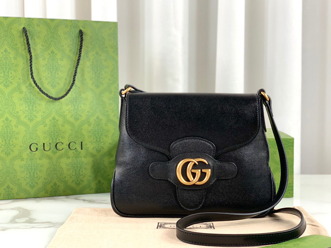 Luxury Gucci Small Messenger  Bag With Double G