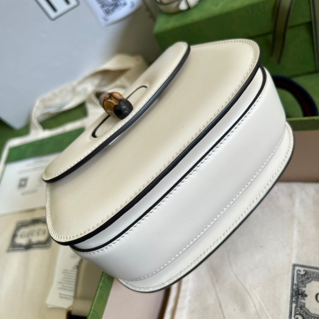 Luxury Gucci Small Top Handle Bag With Bamboo