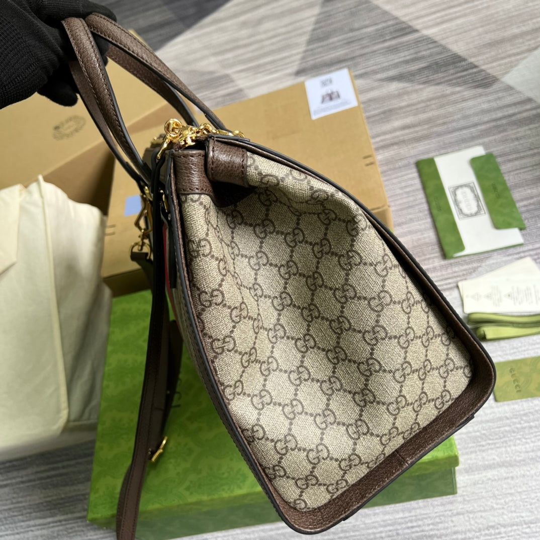 Luxury Gucci Ophidia GG Medium Tote Bag