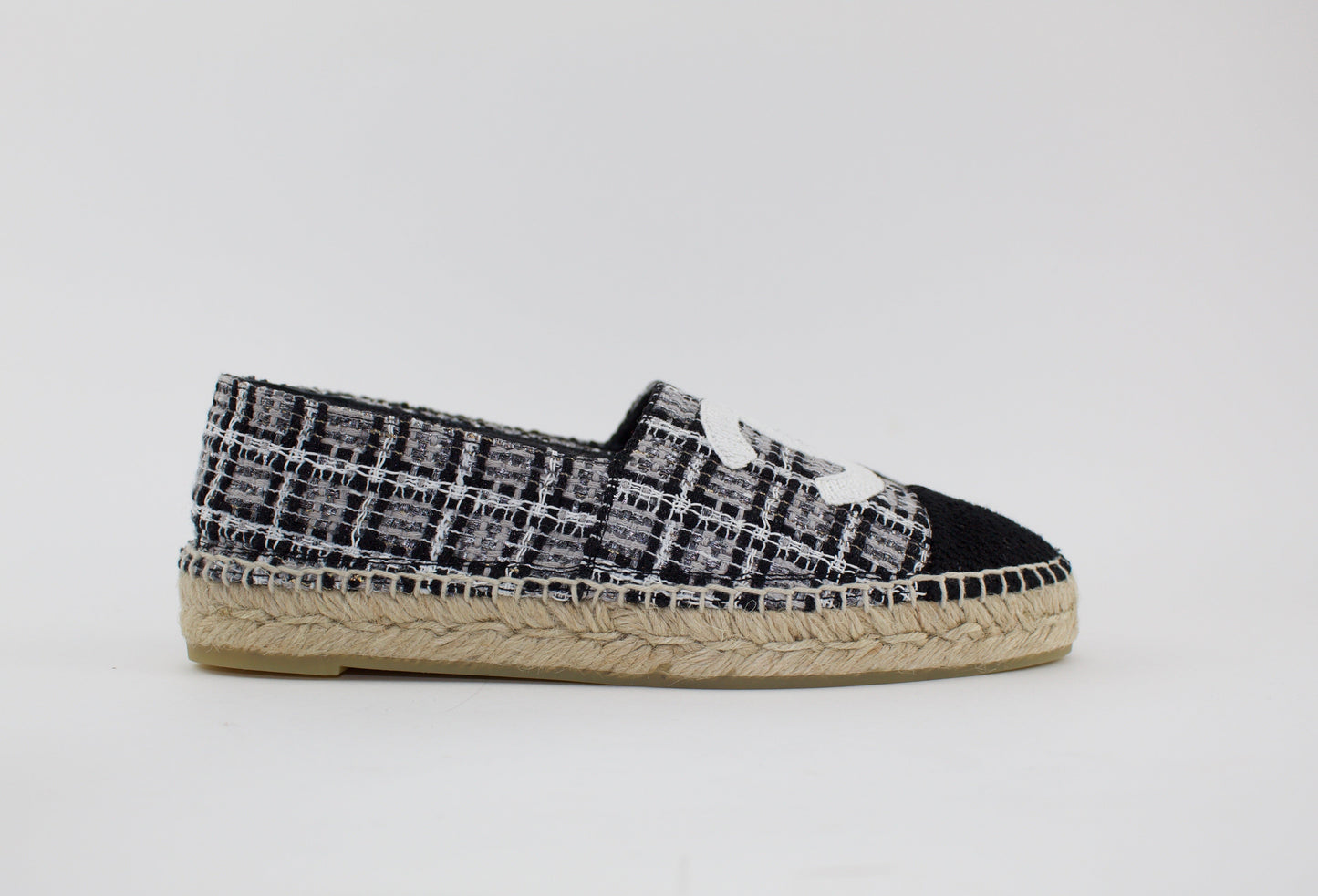 Chanel tweed espadrilles