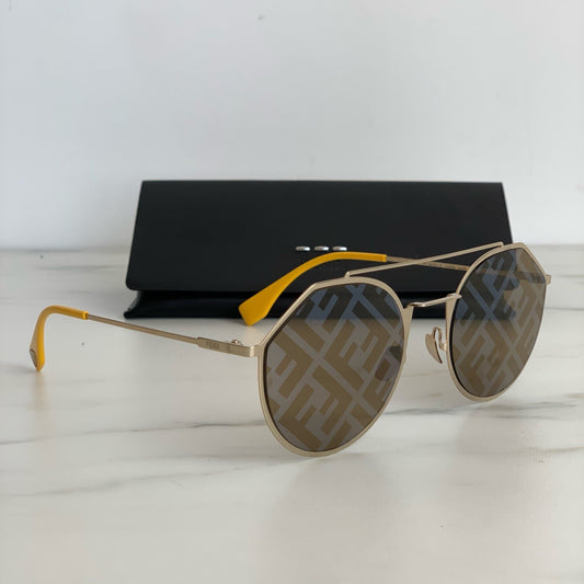 Fendi FF shield sunglasses