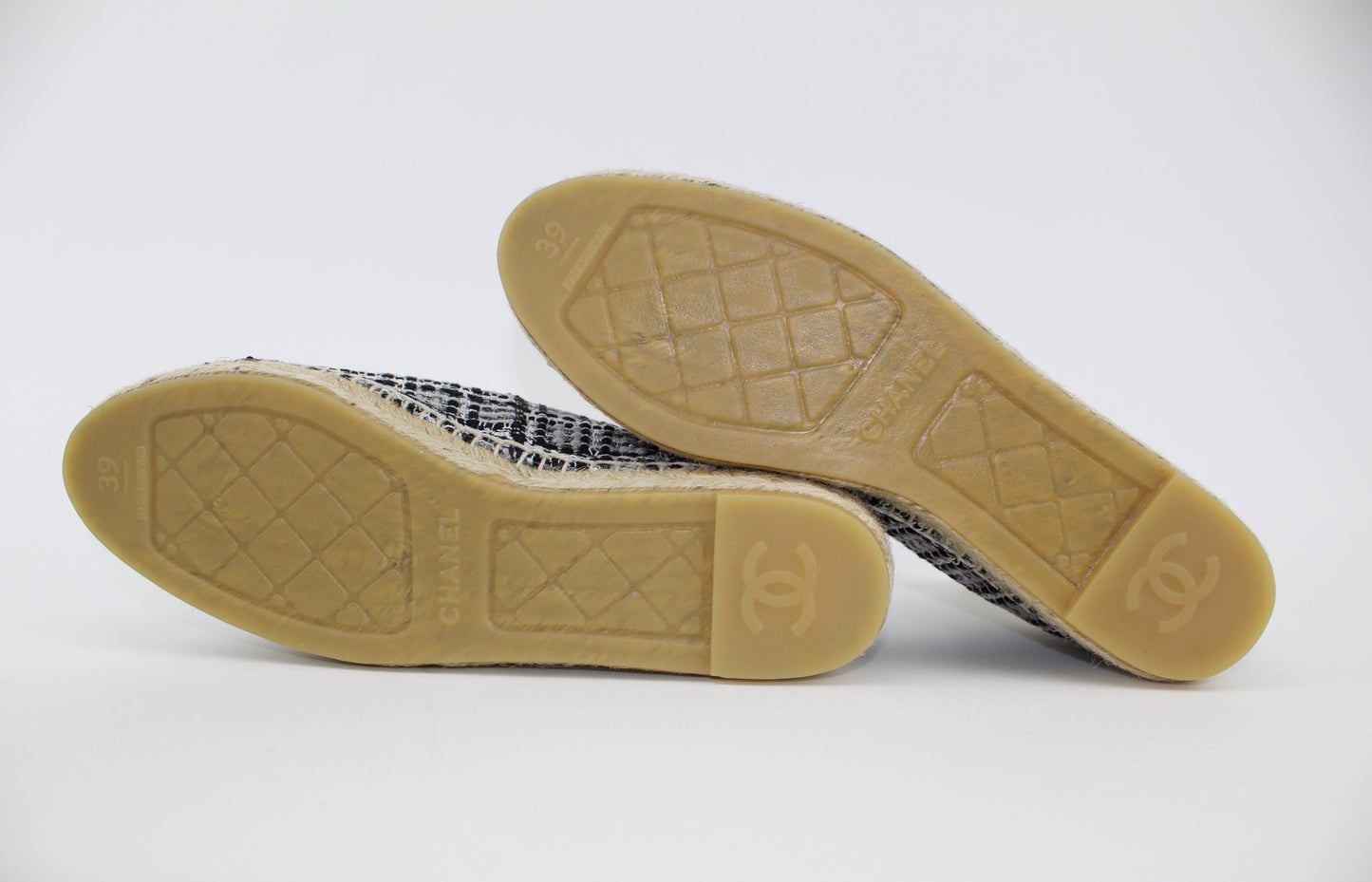 Chanel tweed espadrilles