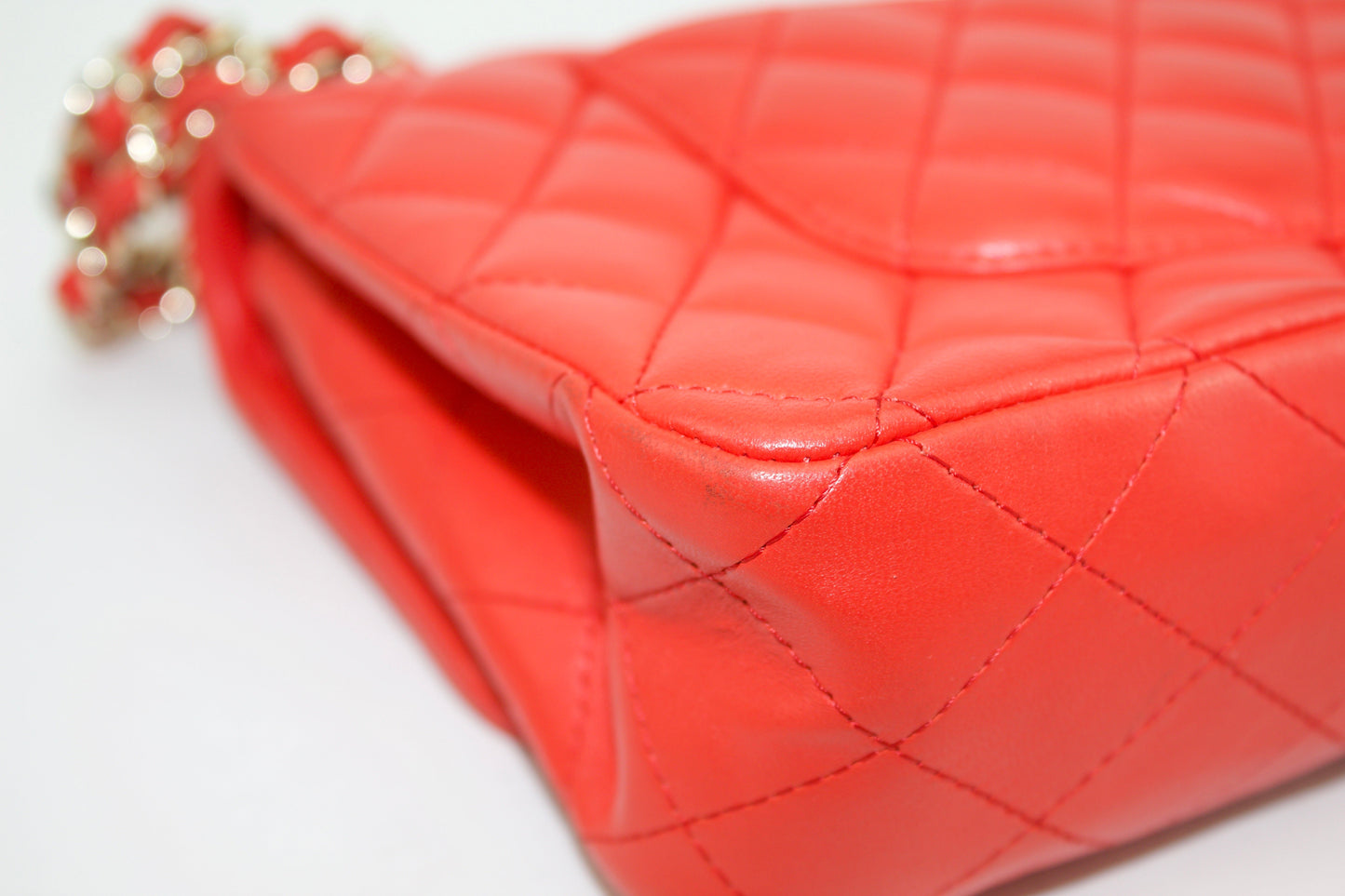 Chanel Lambskin Medium Double Flap Bag