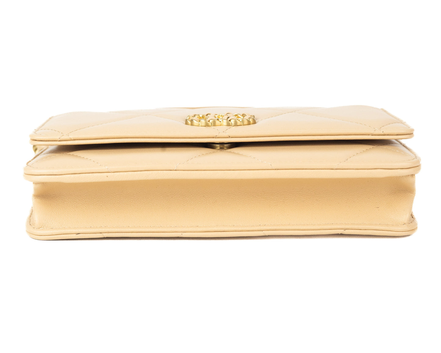 Chanel Lambskin Quilted 19 Wallet on Chain