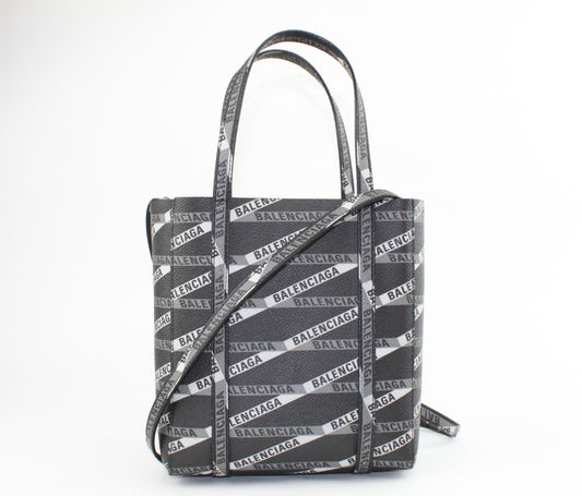 Balenciaga Calfskin logo crossbody bag