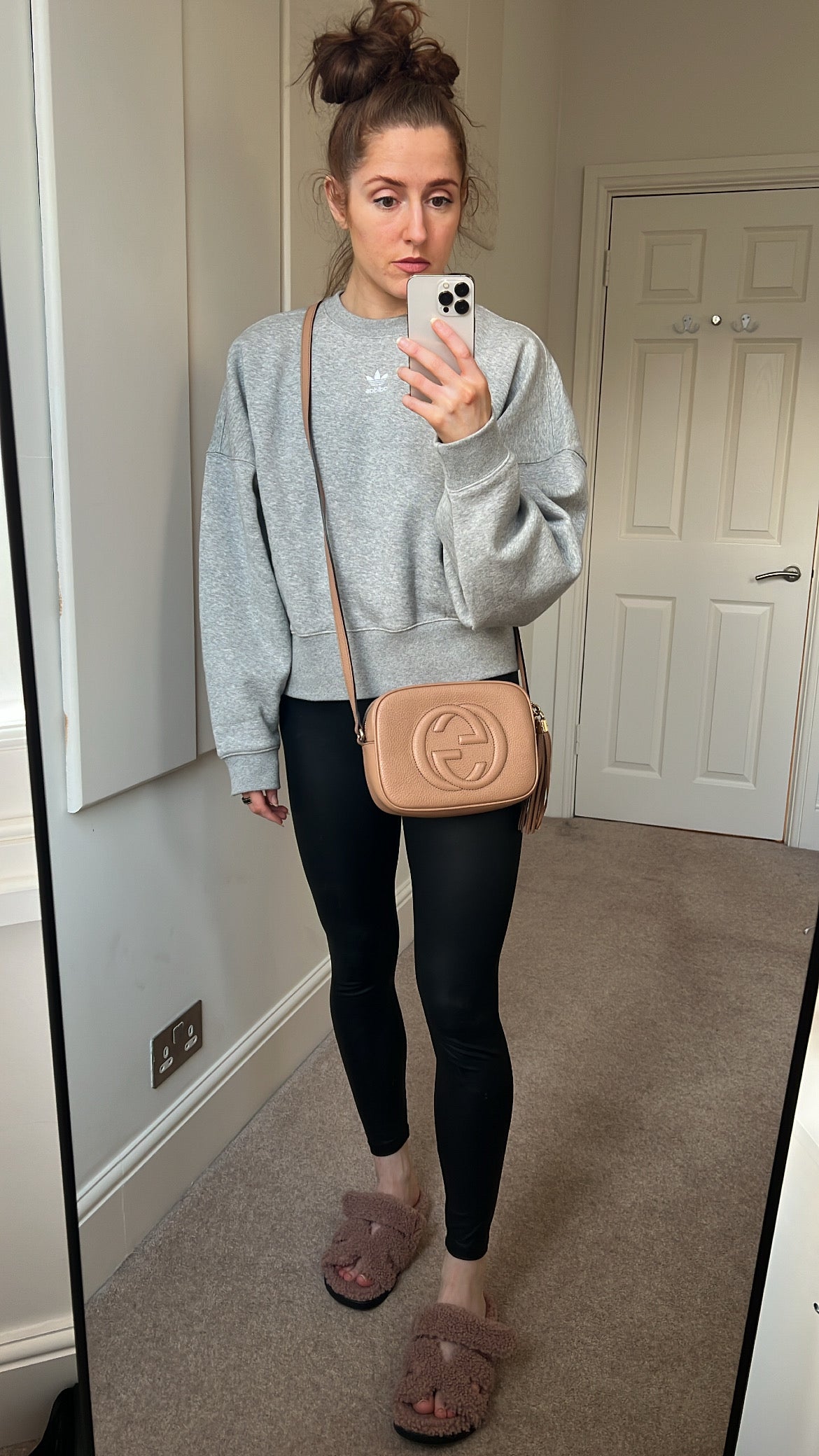 Luxury Gucci Rose Beige Soho Disco ( 1050)