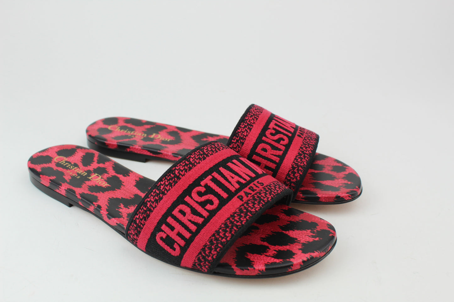 Dior D-Way Slides Rasberry Pop Mizza