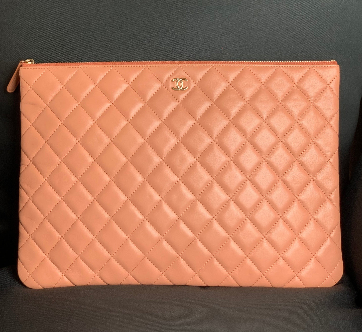 Chanel Classic Large O-Case Pouch
