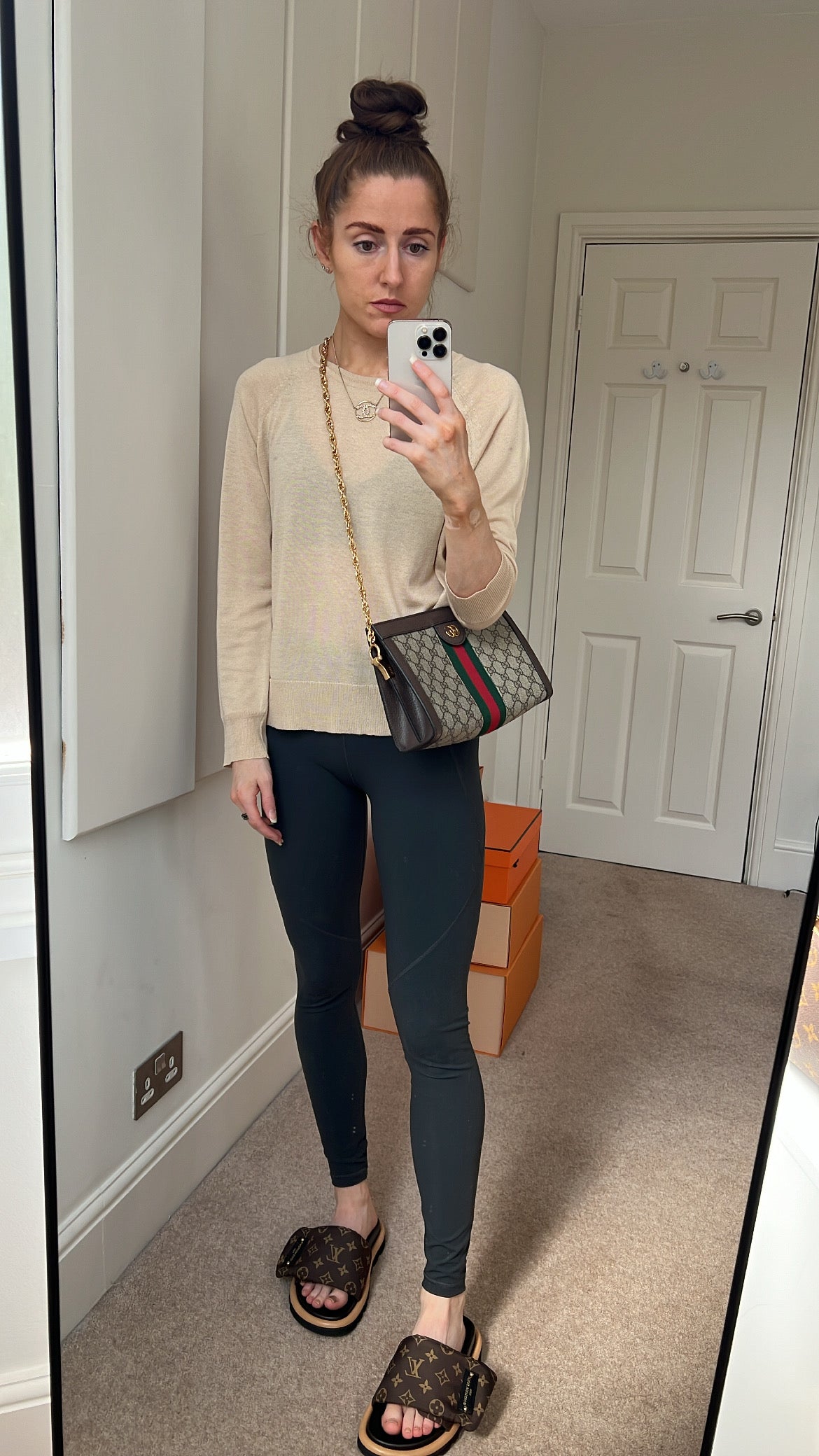 Luxury Gucci Supreme Ophidia Small Shoulder Bag