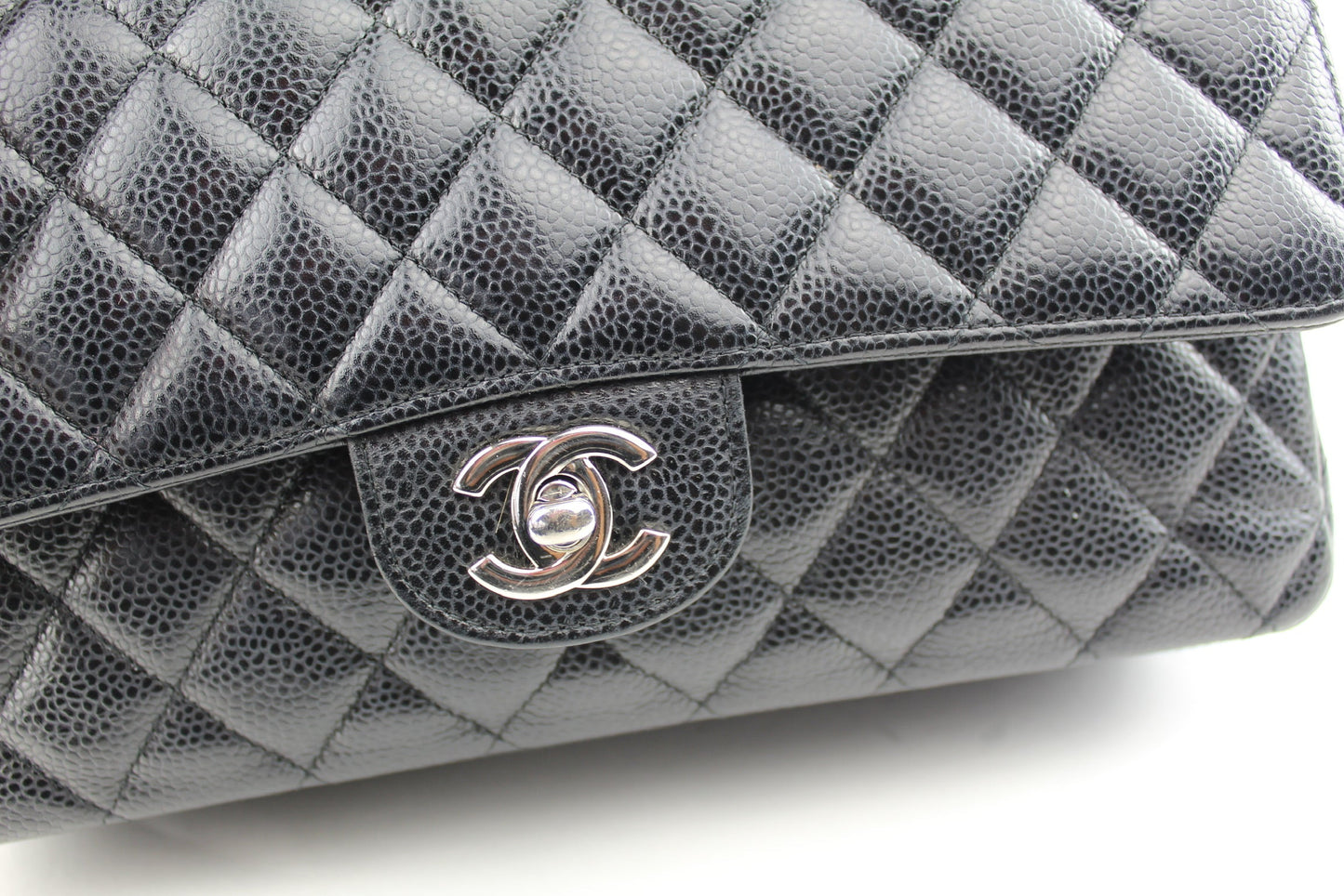 Chanel Classic Small Double Flap Caviar Quilted Bag