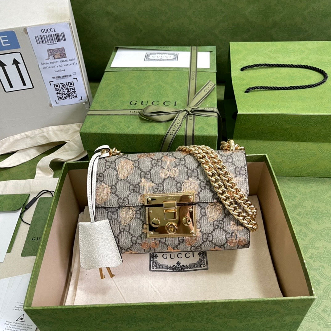 Luxury Gucci Padlock Small Shoulder Bag