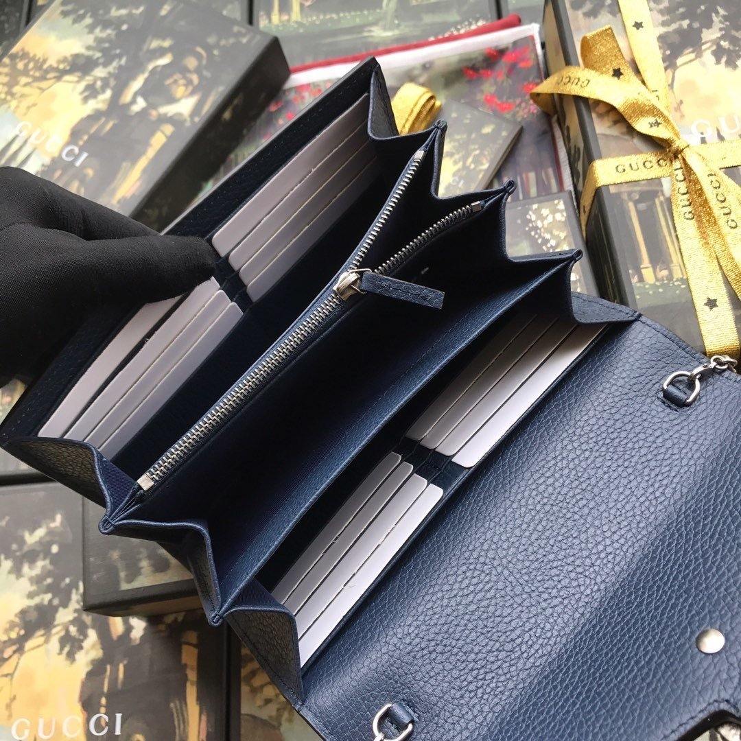 Luxury Gucci Dionysus Leather Mini Chain Bag