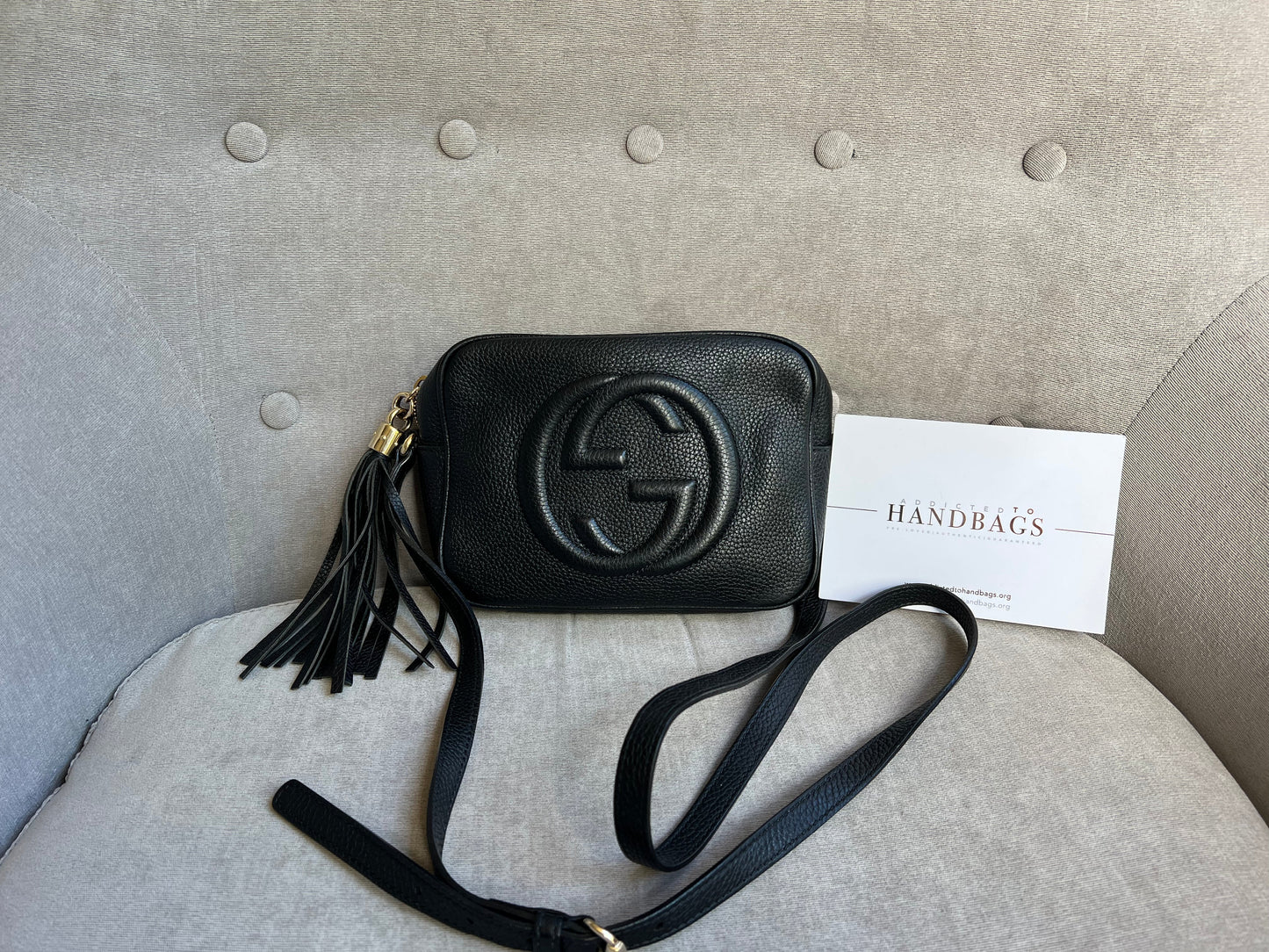 Luxury Gucci Trending 2025 Black Soho Disco