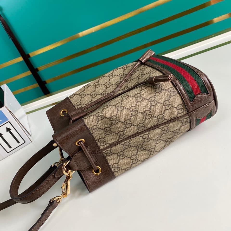 Luxury Gucci Mini Ophidia Bucket Bag
