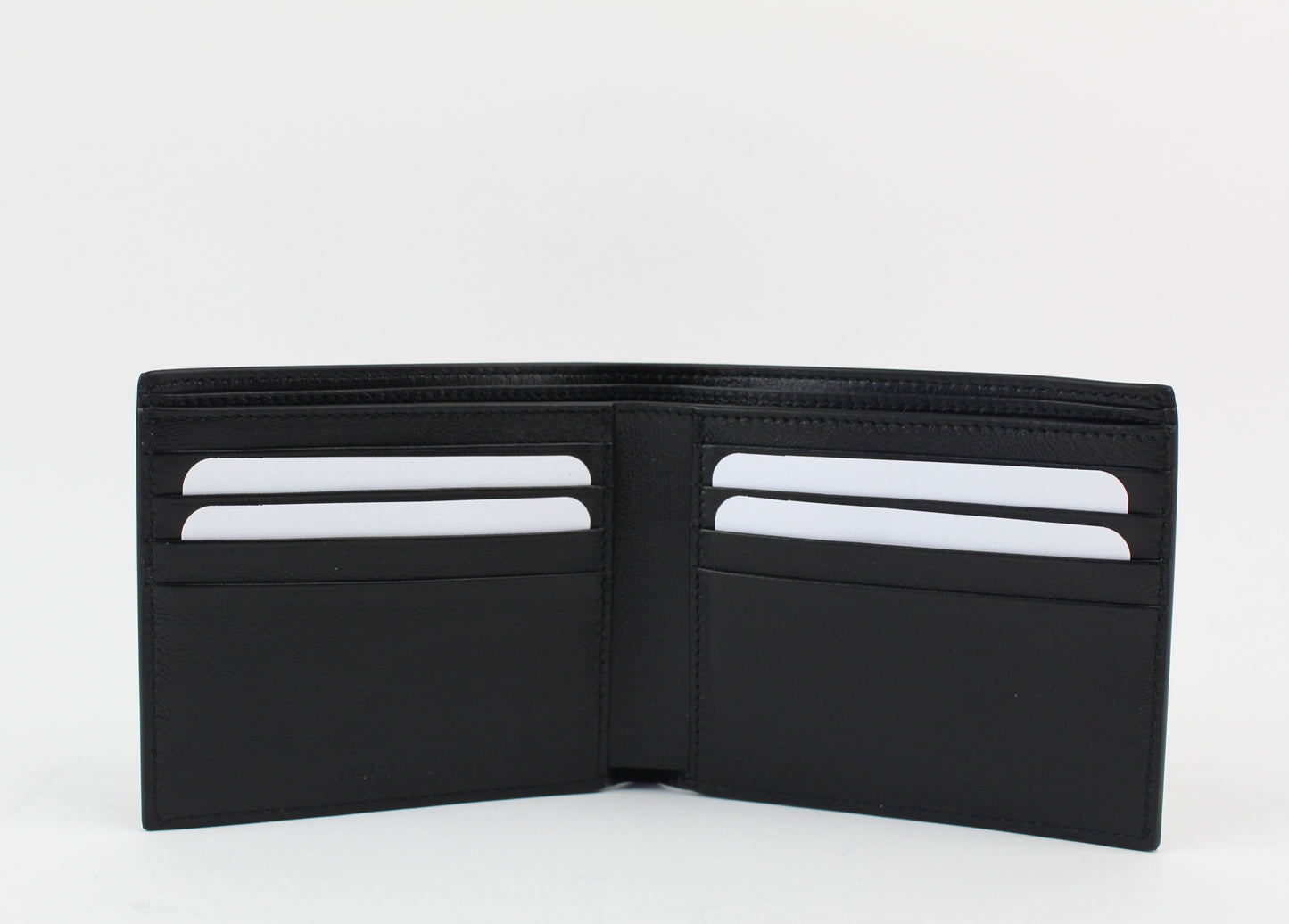 Balenciaga Gradient Logo Print Bifold Wallet