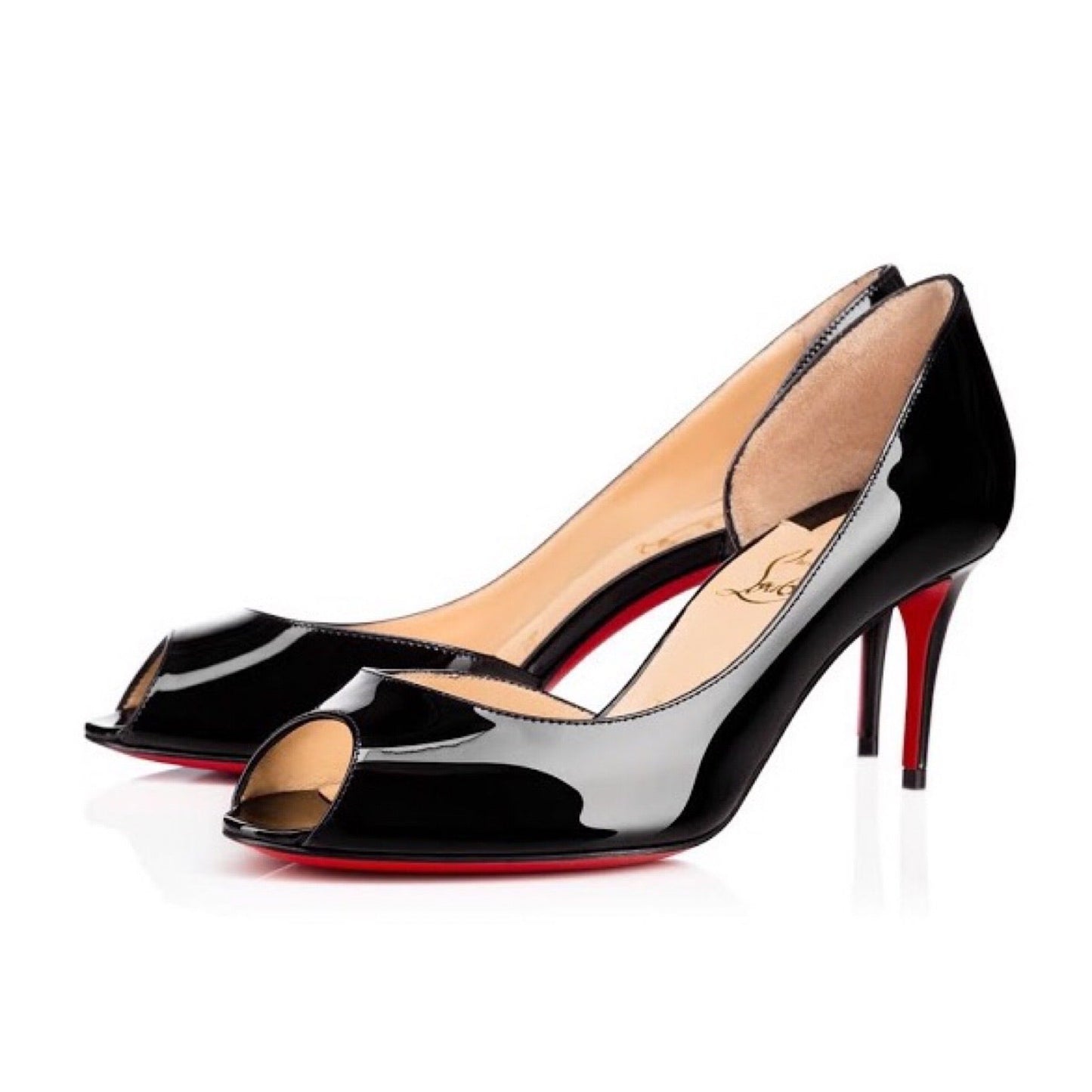 CHRISTIAN LOUBOUTIN DEMI YOU 70MM SIZE 37