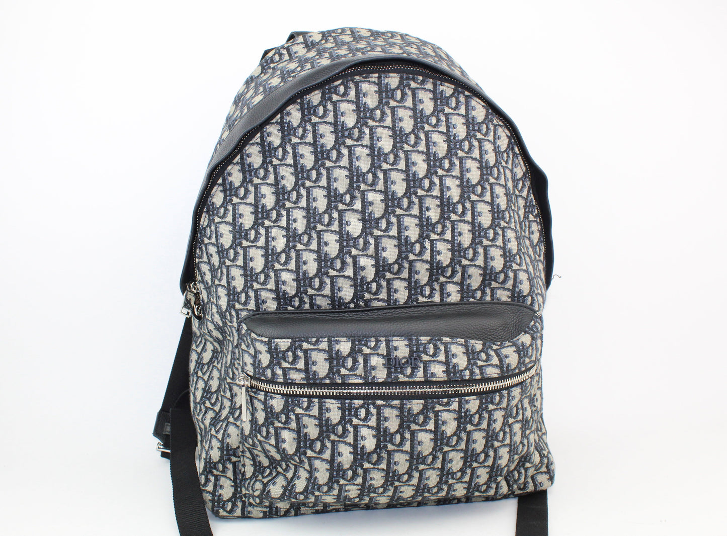 Dior Rider Beige and Black Dior Oblique Jacquard Backpack