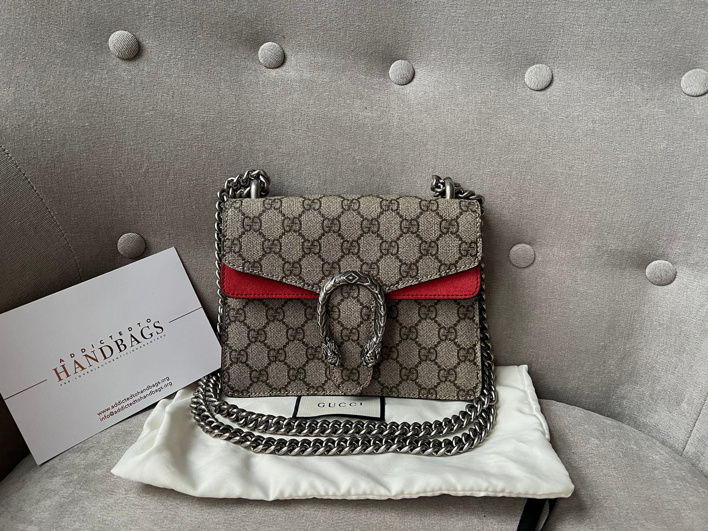 Luxury Gucci Dionysus GG Supreme Mini Shoulder Bag