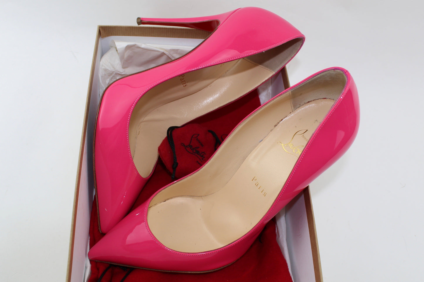 CHRISTIAN LOUBOUTIN PIGALLE FOLLIES 100MM