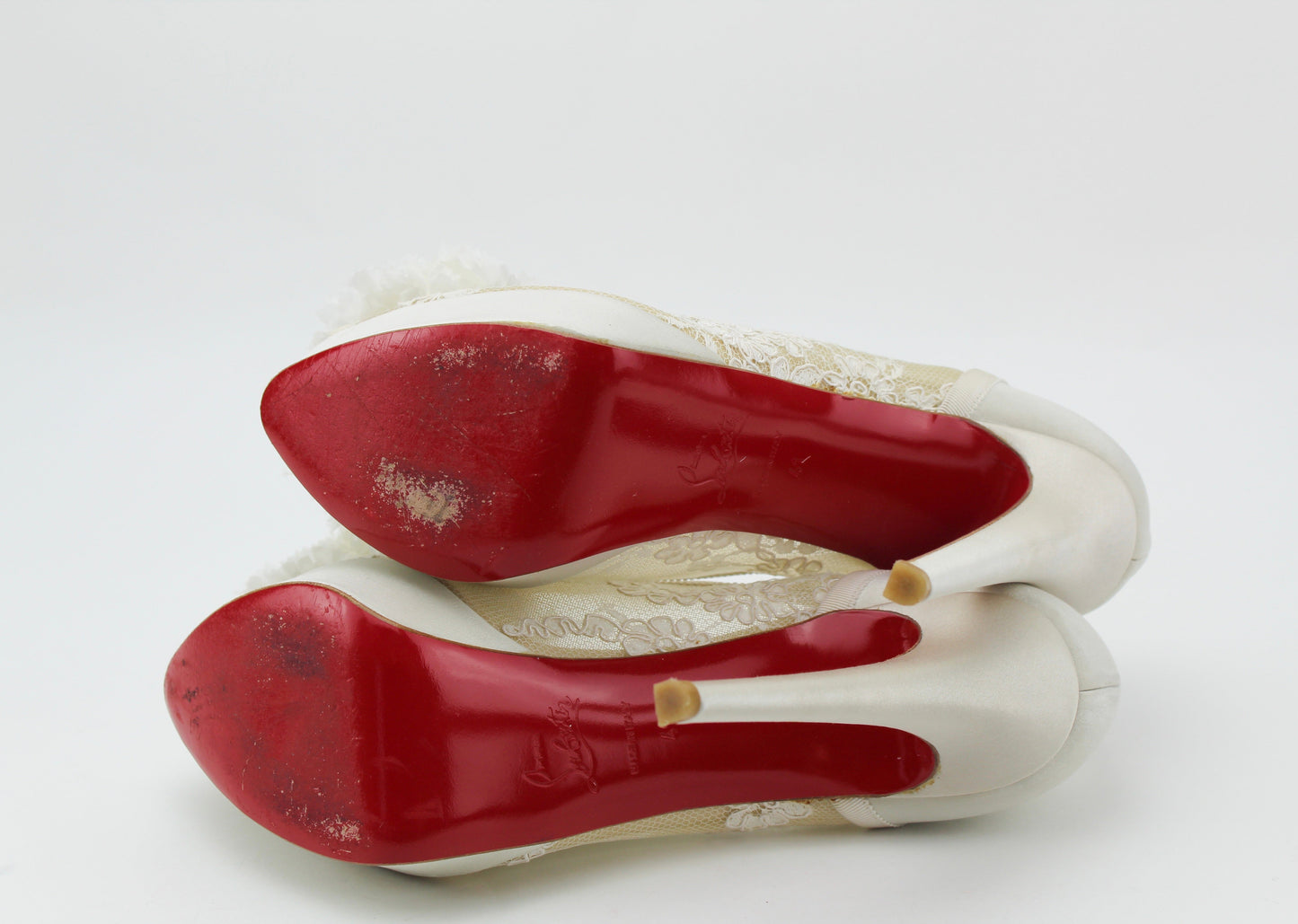 Christian Louboutin Tsar 140 satin Pumps