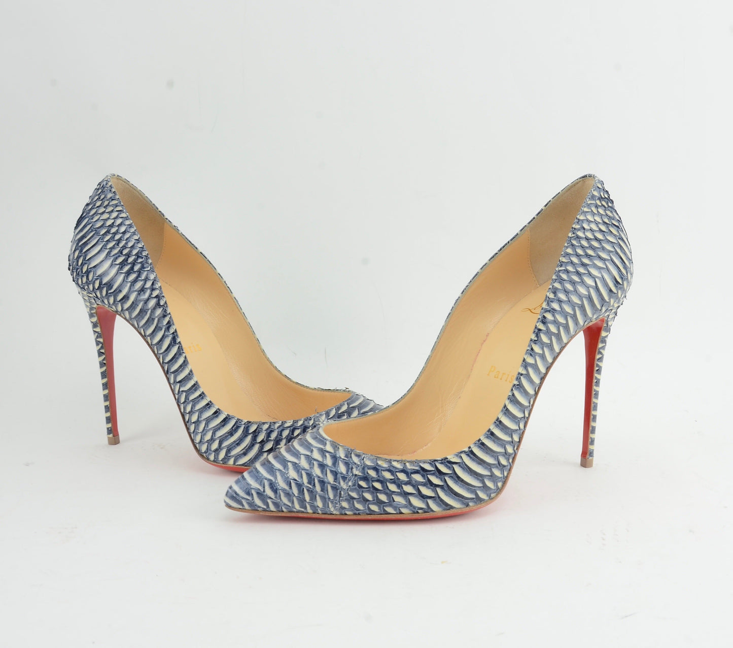 CHRISTIAN LOUBOUTIN PIGALLE FOLLIES 100mm SIZE 36.5