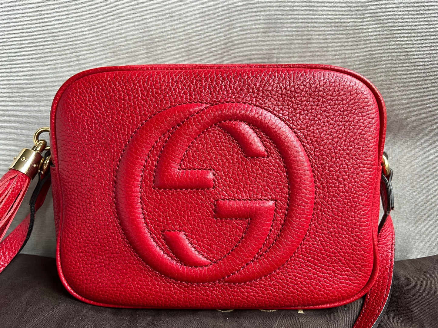 Luxury Gucci Red Soho Disco