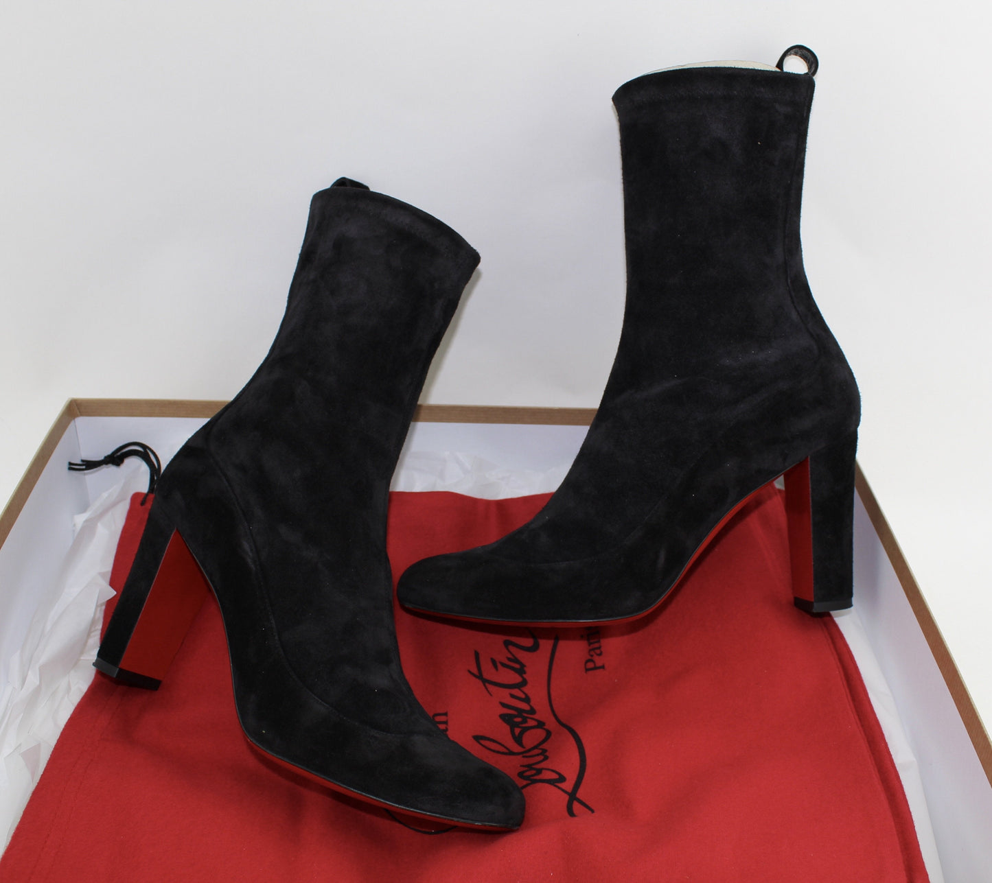 CHRISTIAN LOUBOUTIN GENA BOOTIE SIZE 40