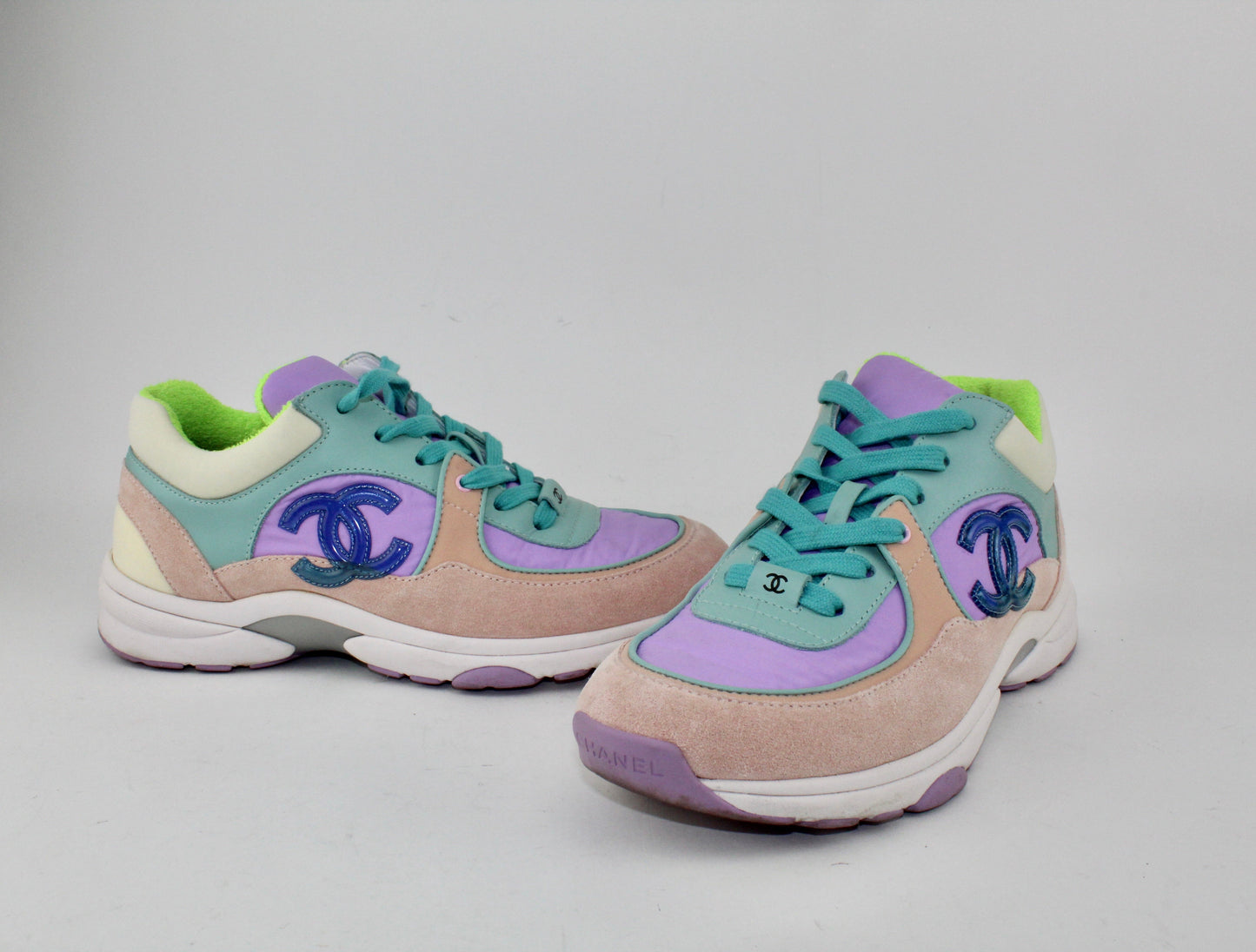 CHANEL CROSS TRAINER SNEAKERS