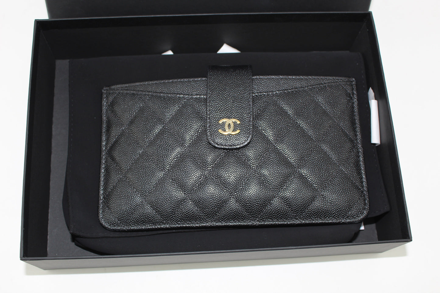 CHANEL CAVIER POUCH WITH CARD HOLDER