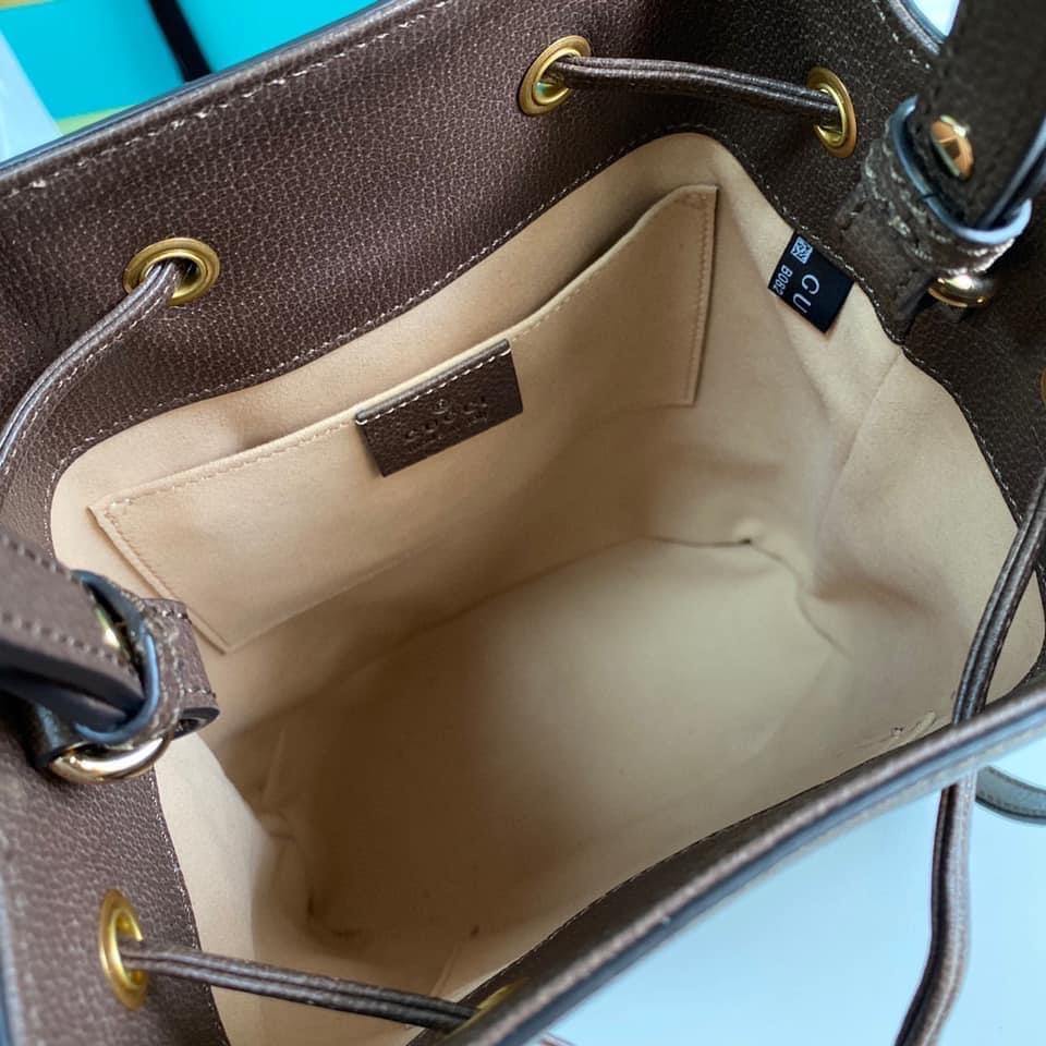 Luxury Gucci Mini Ophidia Bucket Bag