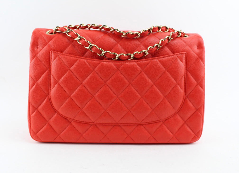 CHANEL JUMBO CAVIAR BAG