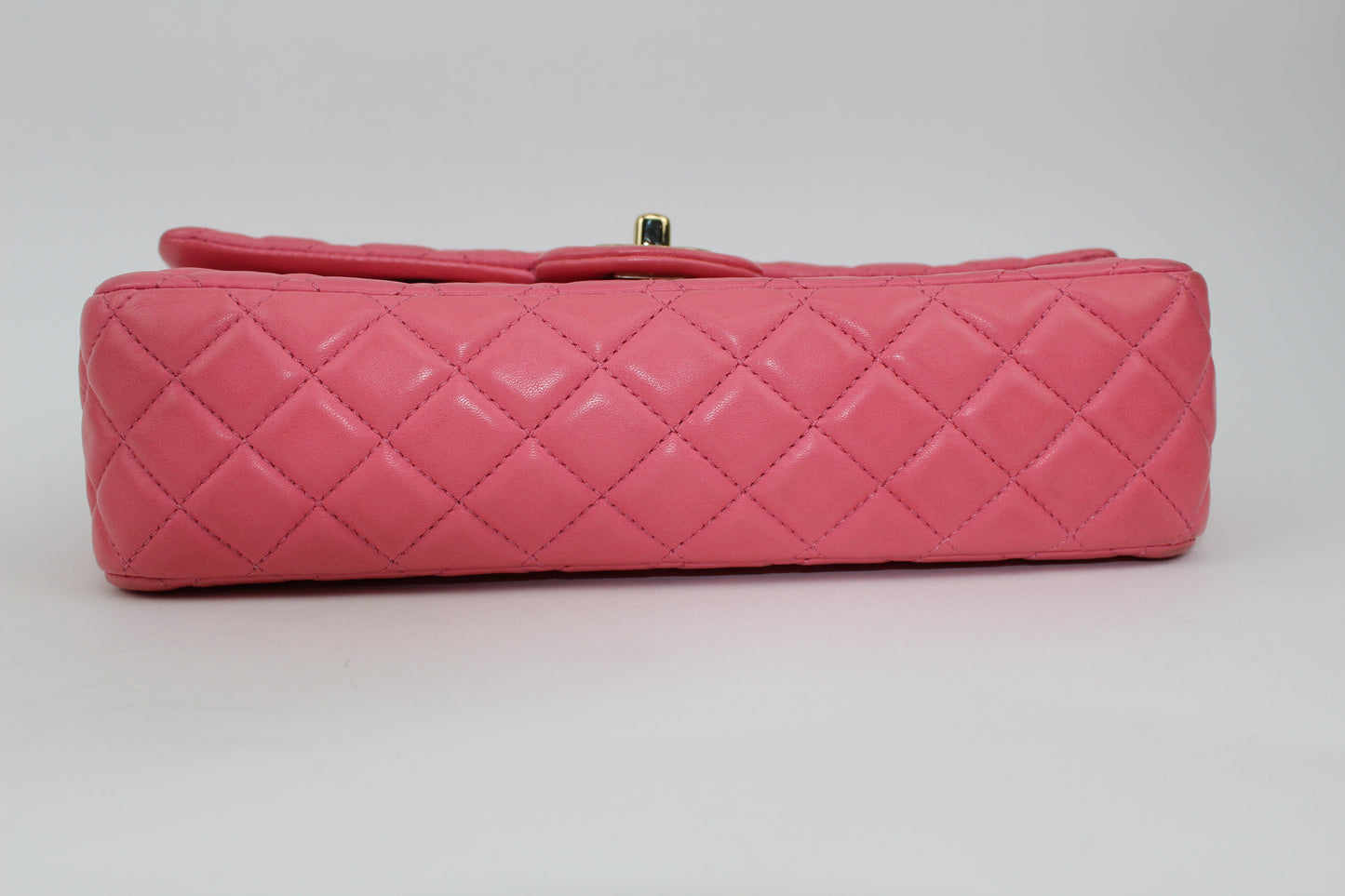 CHANEL SMALL LAMBSKIN FLAP BAG IN PINK