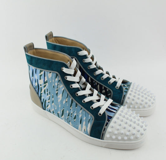 CHRISTIAN LOUBOUTIN  LOUIS HIGH TOP SNEAKER SIZE 45