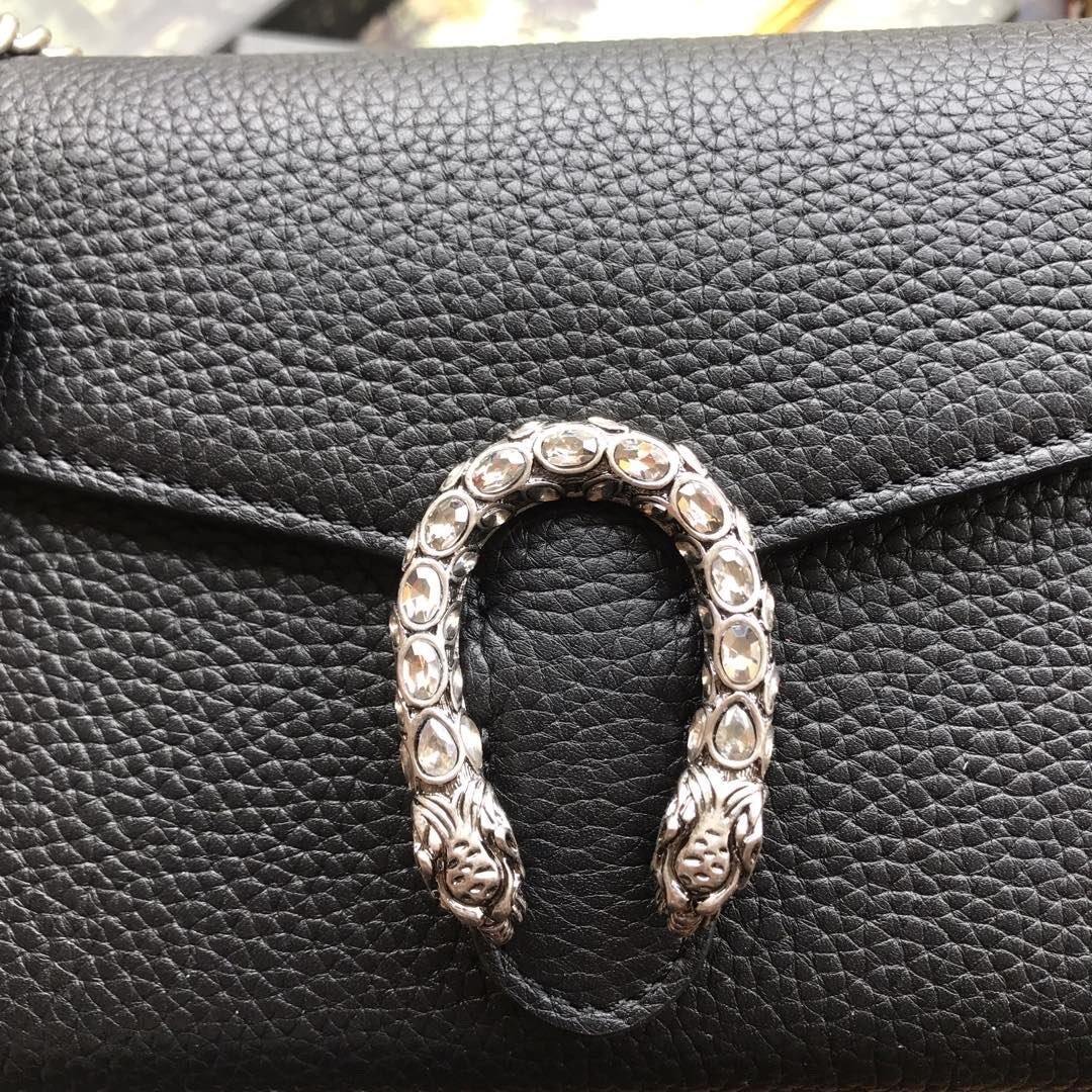 Luxury Gucci Dionysus Leather Super Mini Bag