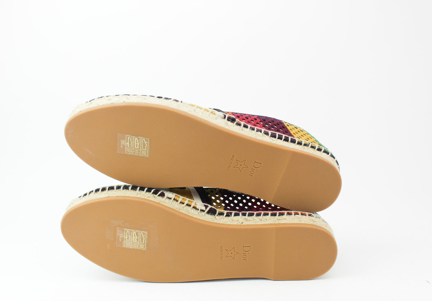 Dior Granville Patchwork Espadrilles