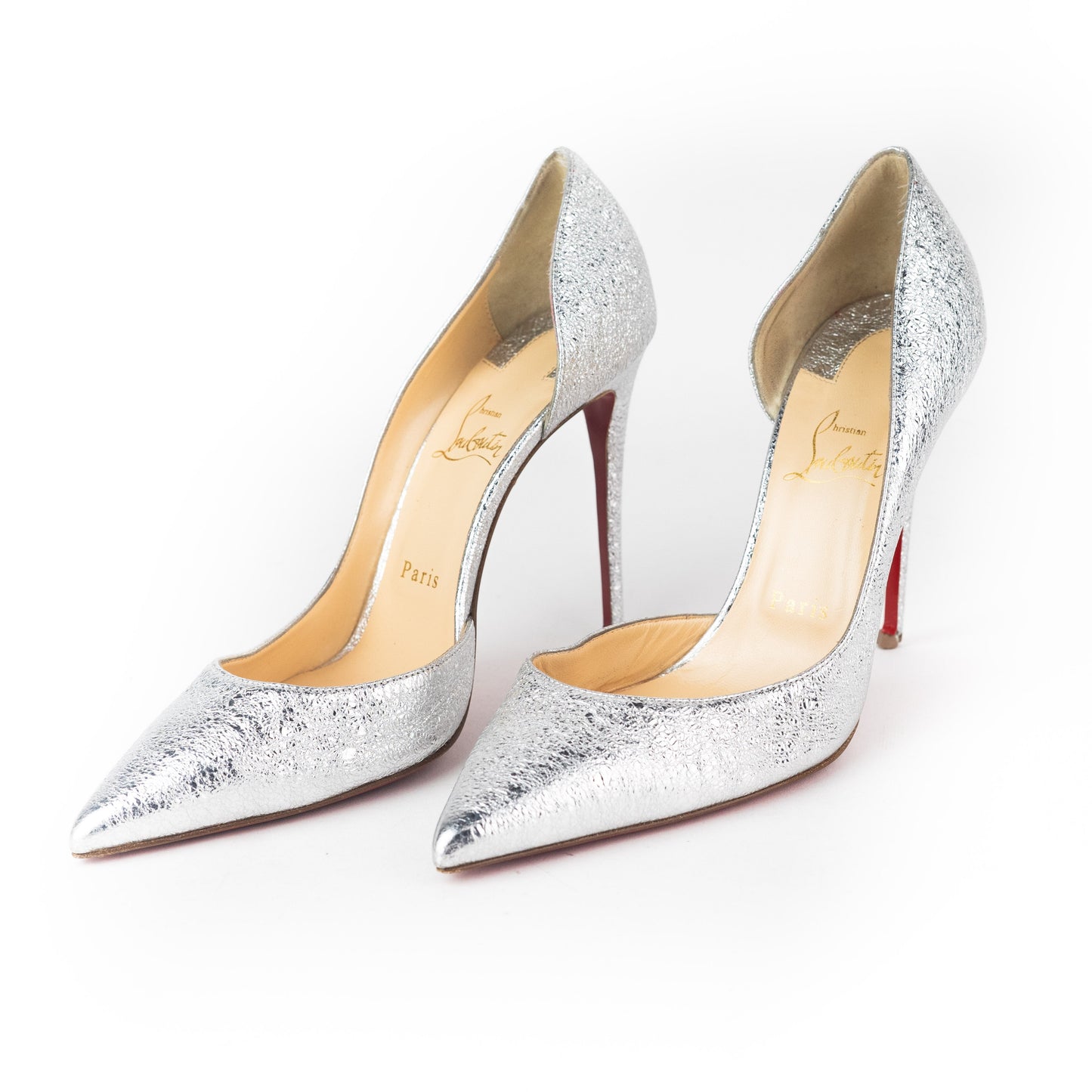 Christian Louboutin Iriza 100 Silver