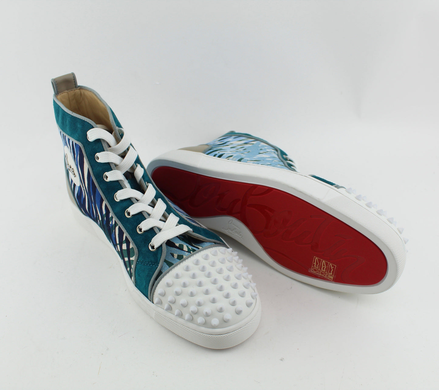 CHRISTIAN LOUBOUTIN  LOUIS HIGH TOP SNEAKER SIZE 45