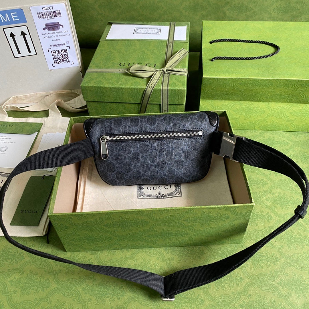 Luxury Gucci Belt Bag With Interlocking G