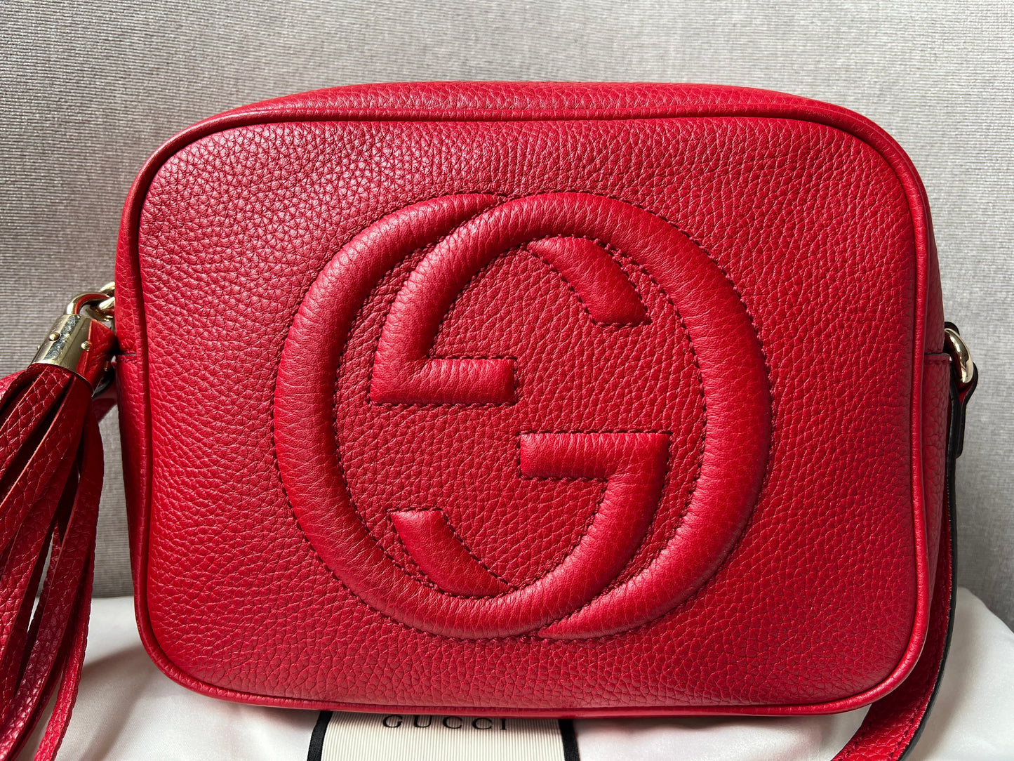 Luxury Gucci Red Soho Disco