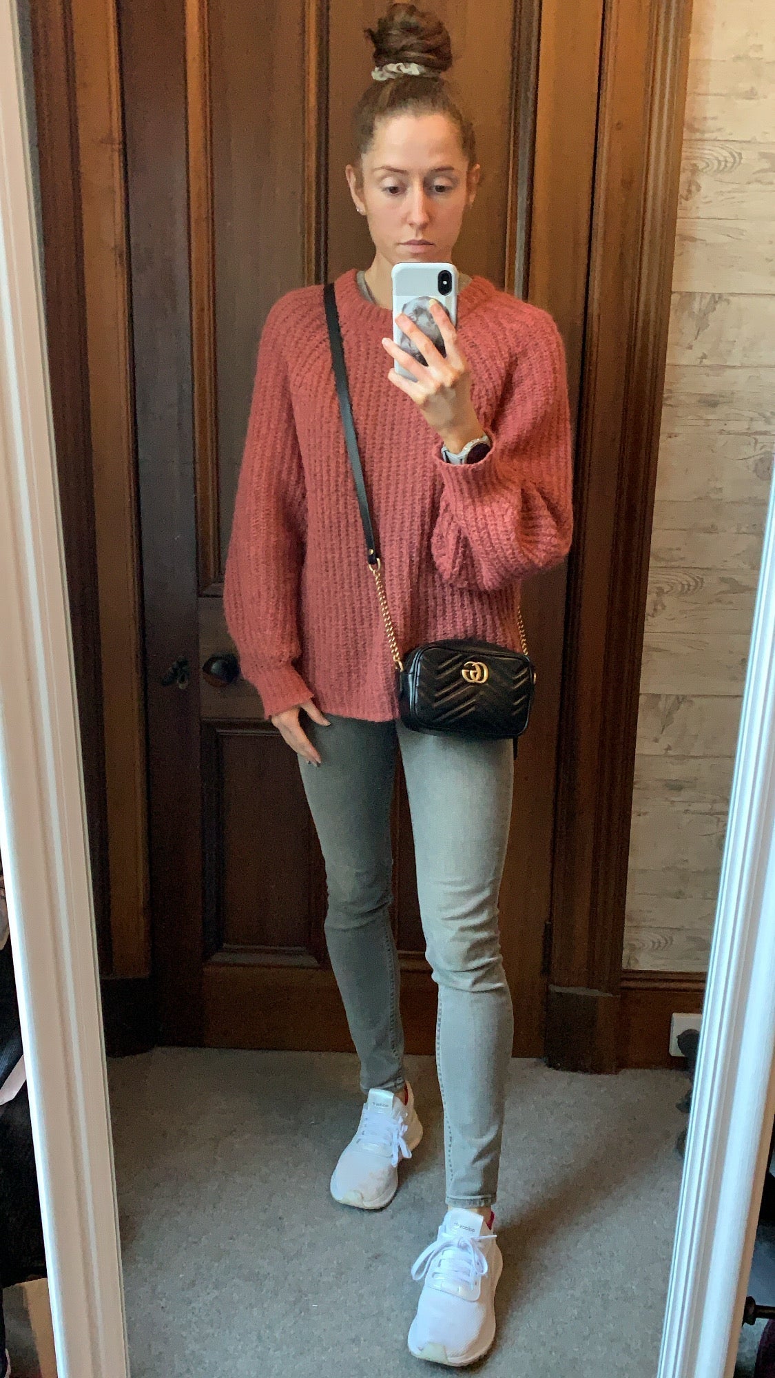 Luxury Gucci GG Black Marmont Mini Shoulder Bag ( 1,160)
