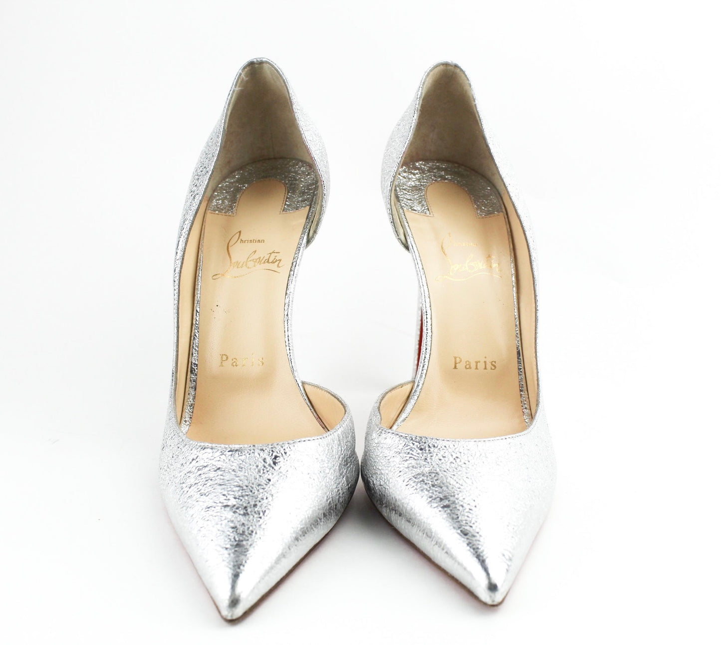 Christian Louboutin Iriza 100 Silver
