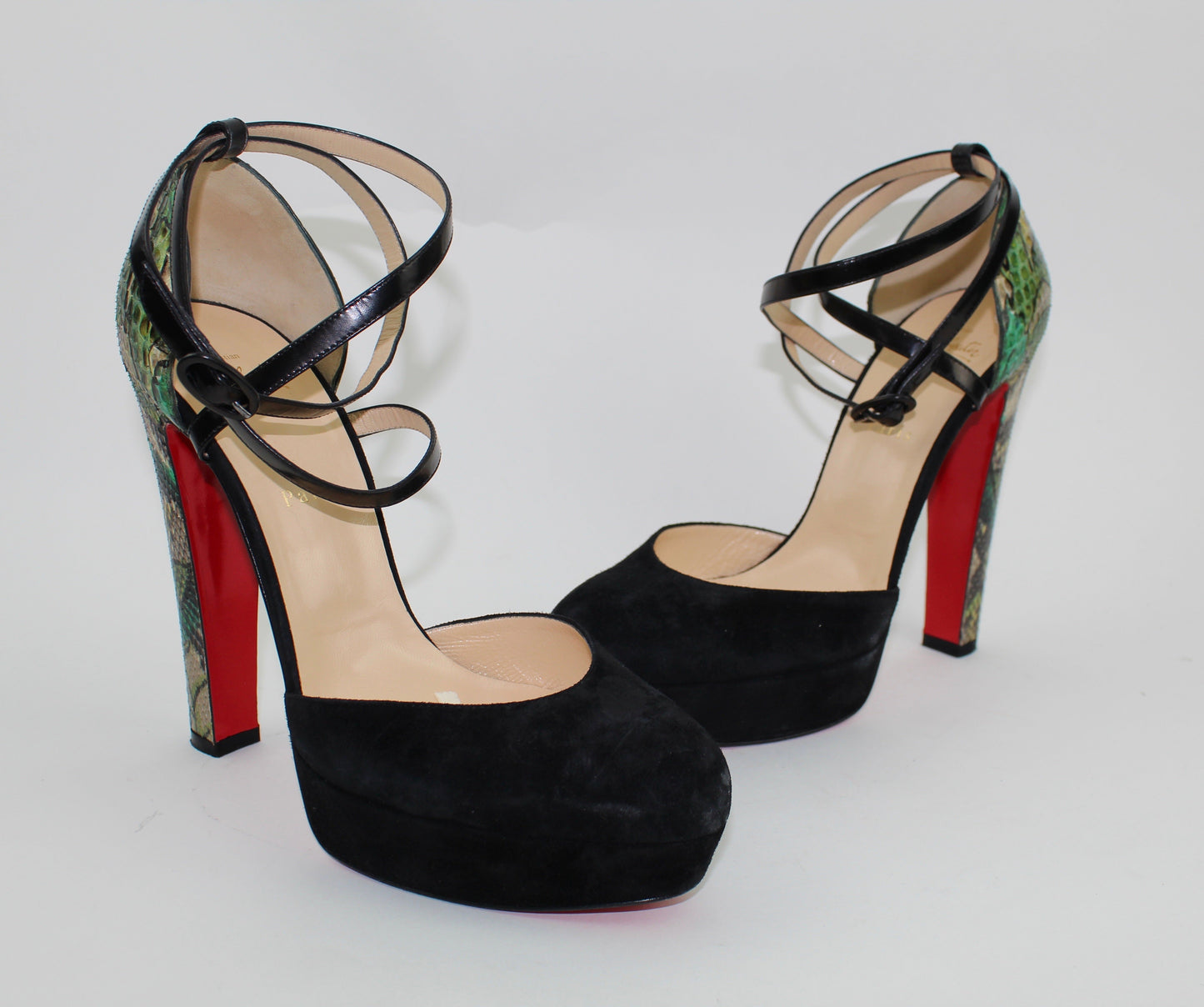 CHRISTIAN LOUBOUTIN LA FAVORITA 140mm PLATFORM PUMP