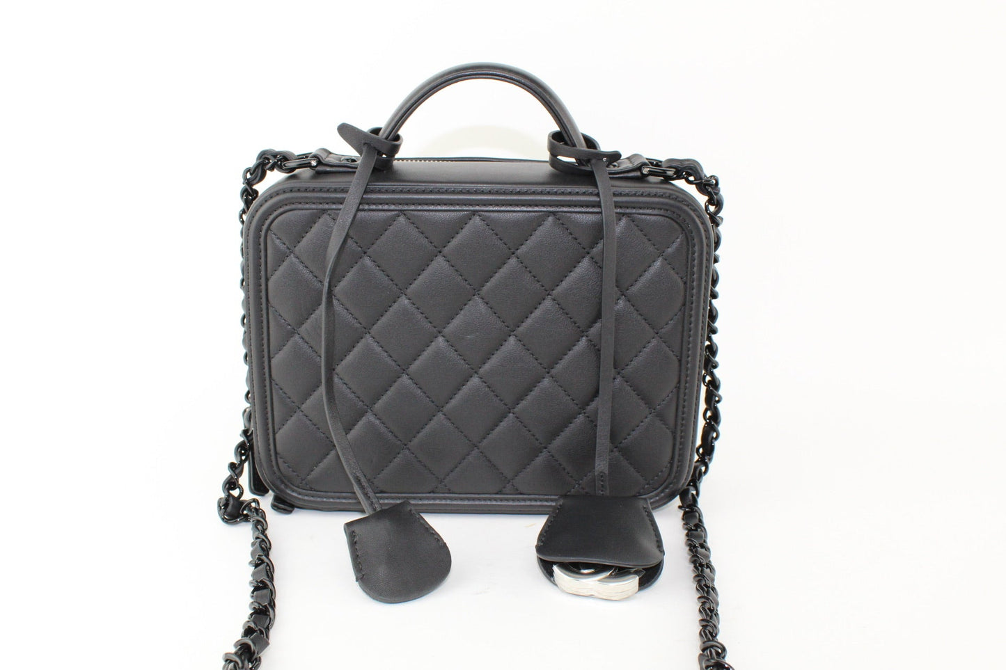 Chanel Black Vanity Case