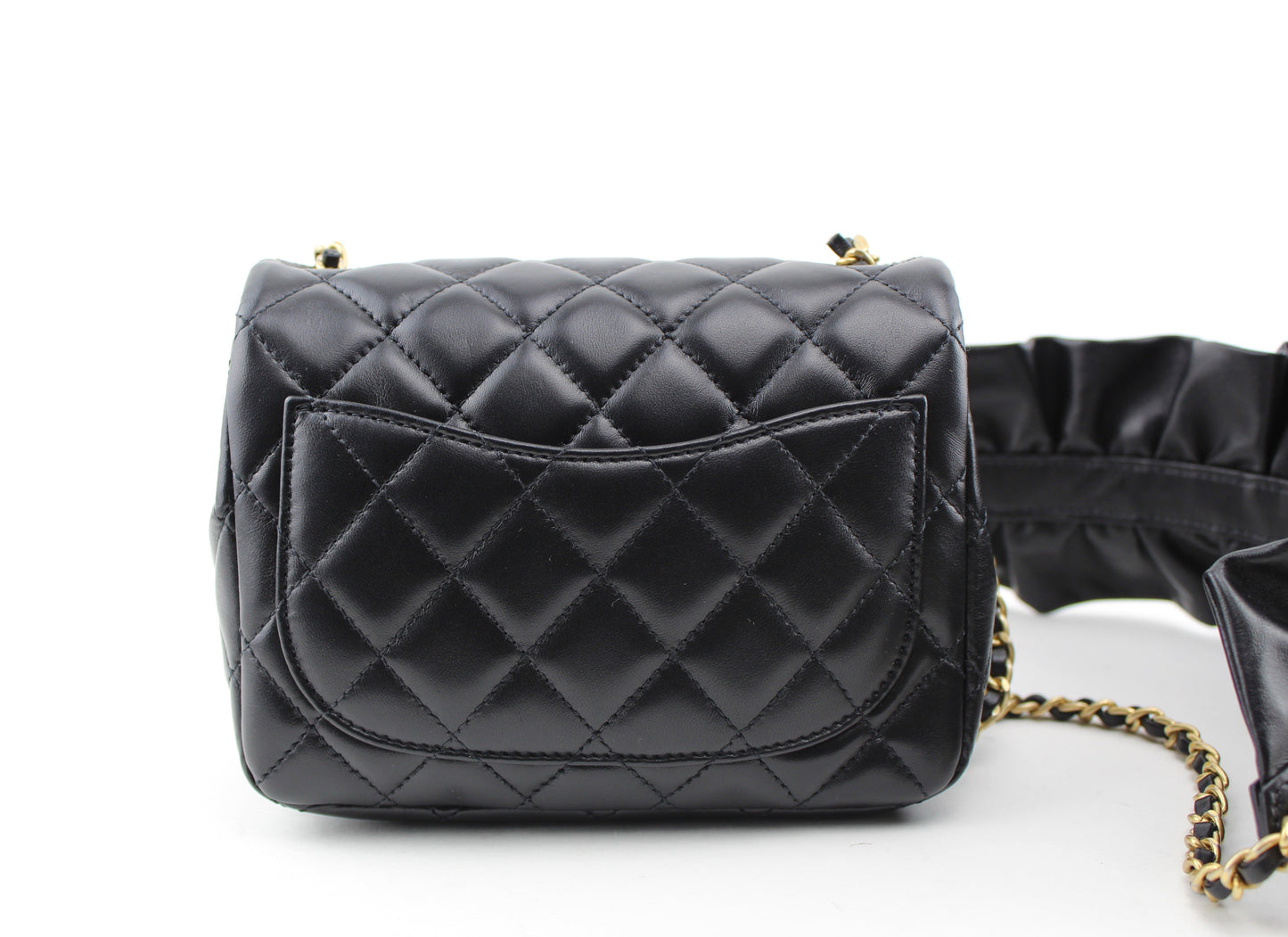 Chanel Romance Square Flap Bag Black