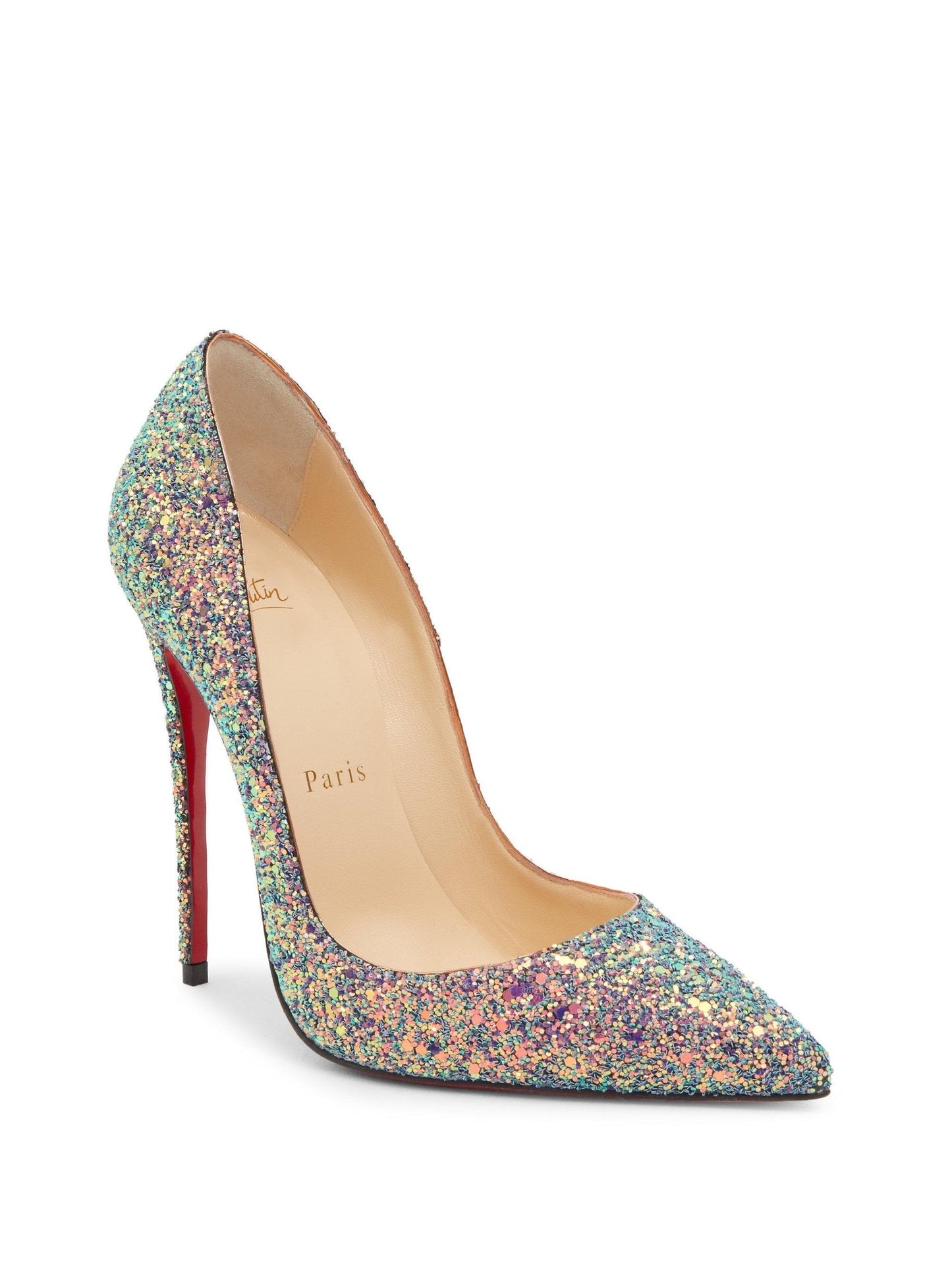 Christian Louboutin So Kate 120mm Glitter Dragonfly